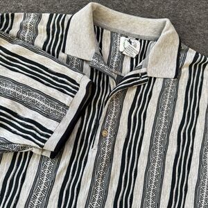 The Pro by Block Vintage Golf Short Sleeve Collar Polo Shirt Mens 1XLT Grandpa